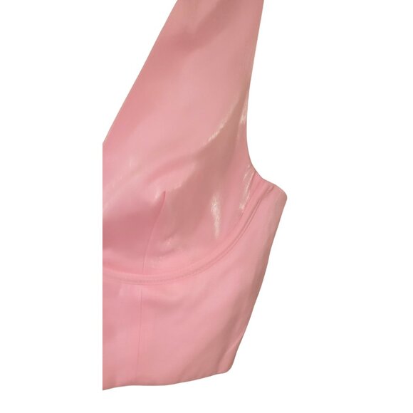 Runaway The Label Astrid Top and Mini Skirt Set In Bubble Gum Pink. Size XS. NEW - Picture 5 of 10